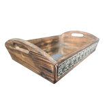 Symple Stuff 2 tlg. Hocker Couchtisch Tablett Set Manuel 2-tlg. Hocker-/Couchtisch-Tablett-Set Gilberto